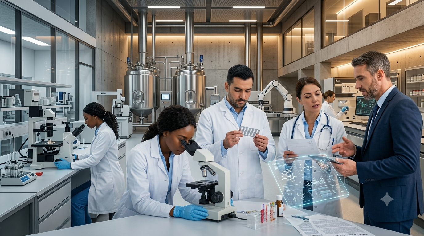 WHO-GMP Manufacturing Facility